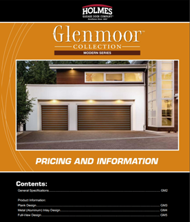Glenmoor Modern Garage Door